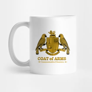 Dominica Coat of arms Black Mug